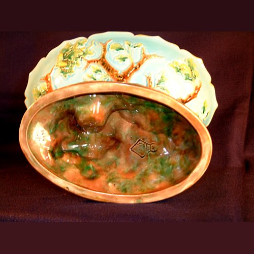 g jones majolica fox copmport