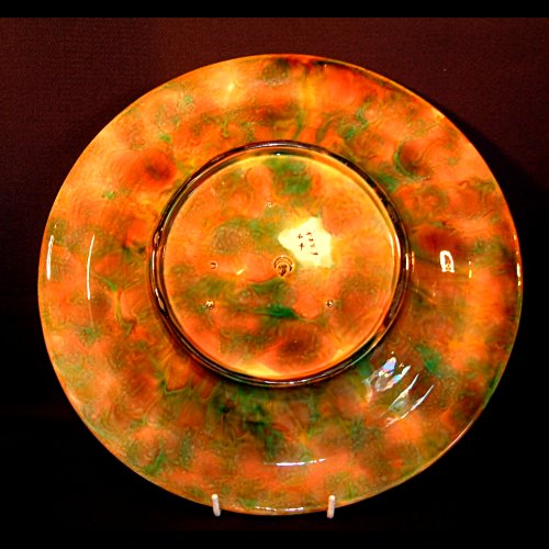 g jones majolica calla cheese dome