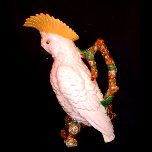 brownfield majolica pitcher