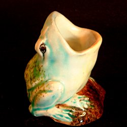 massier majolica frog