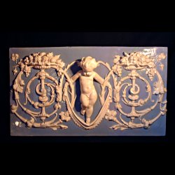 minton majolica tile panel