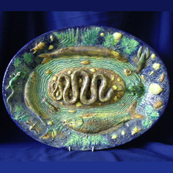 French palissy charger