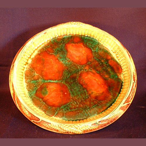 Holdcroft majolica bread plate