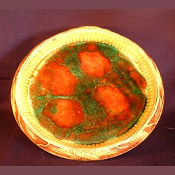 Holdcroft majolica plate
