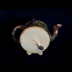 foresters majolica tea pot