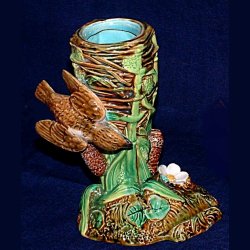 G jones majolica vase